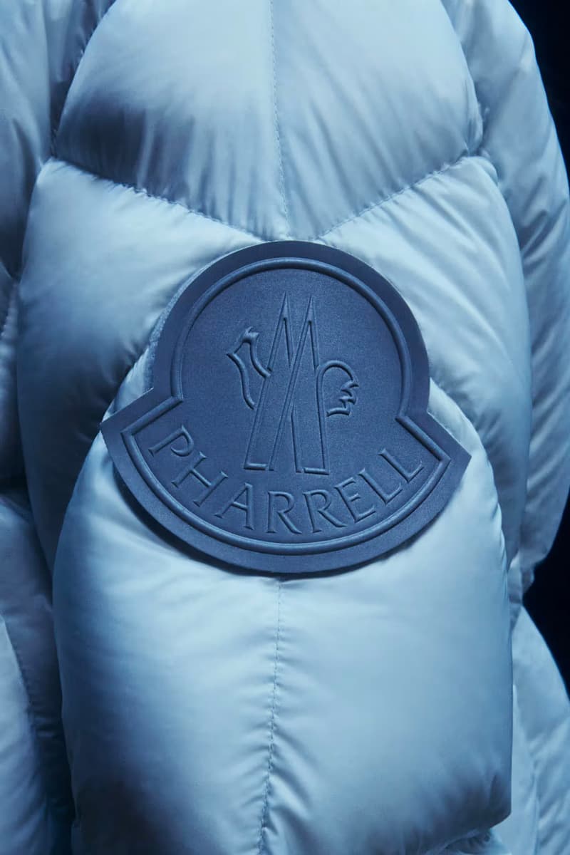 moncler pharrell williams outerwear collaboration jackets vests pants 