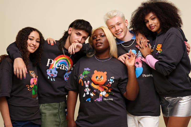 Pleasing's "Fancy Friends" Collection Is Optimistic, Cute and Full of Color