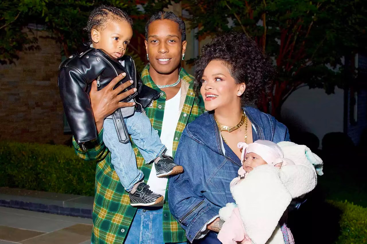rihanna A$AP rocky riot rose rza family pictures people fenty 