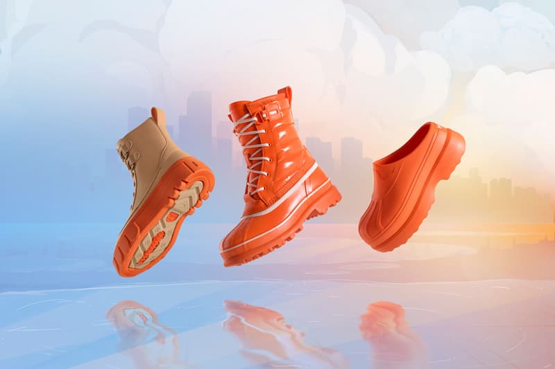 sorel pop up shop williamsburg brooklyn new york city fall 2023 collection footwear styles silhouette weather 