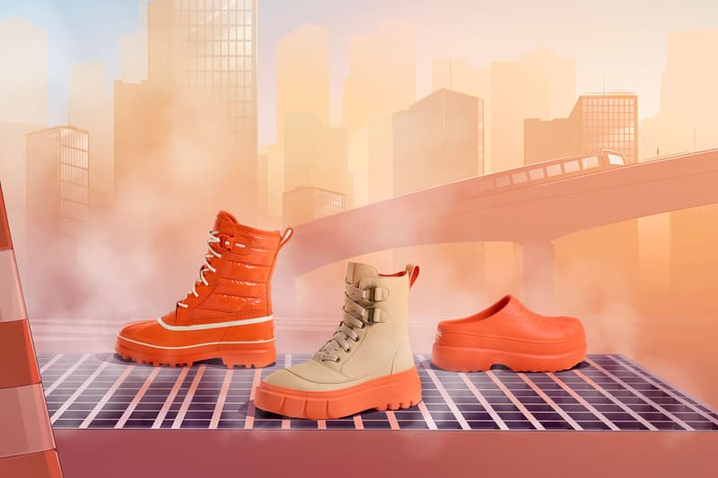 sorel pop up shop williamsburg brooklyn new york city fall 2023 collection footwear styles silhouette weather 