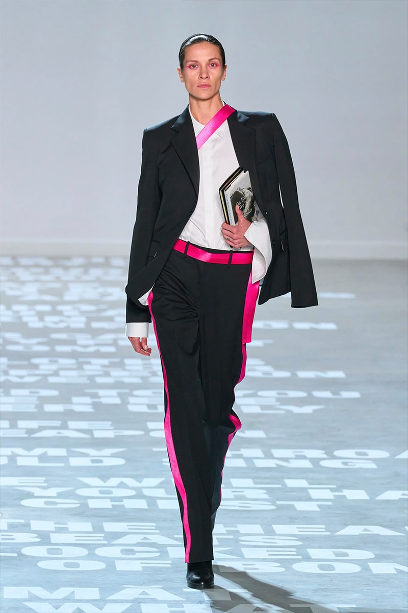 helmut lang spring summer 2024 new york fashion week pierce abernathy alex consani peter do