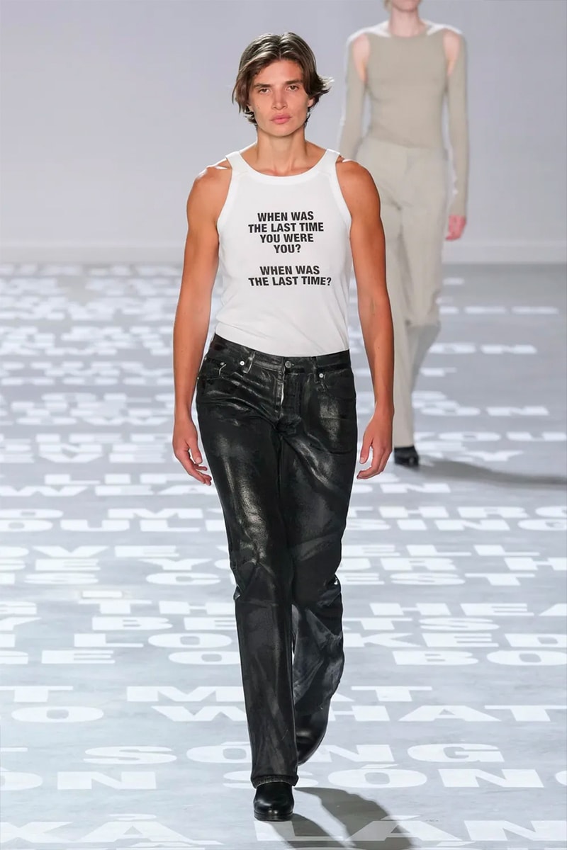 Helmut Lang Wants You To Read Between the Lines for SS24