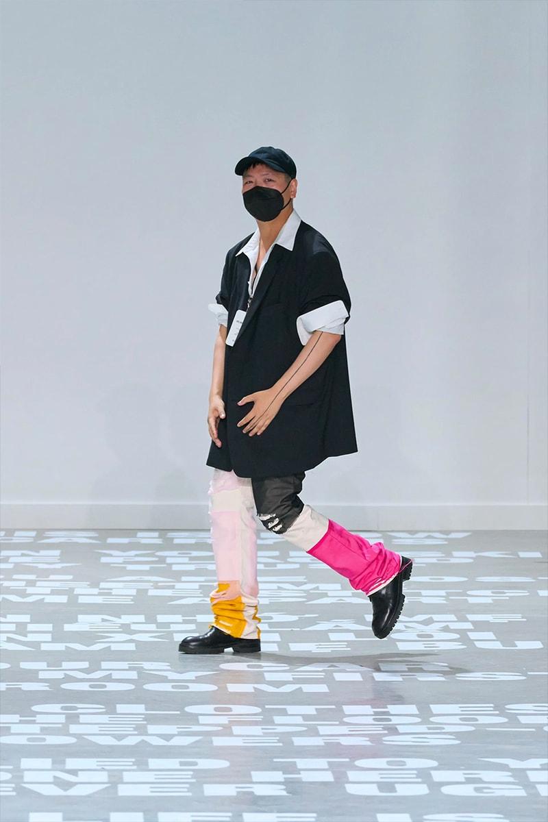 helmut lang spring summer 2024 new york fashion week pierce abernathy alex consani peter do