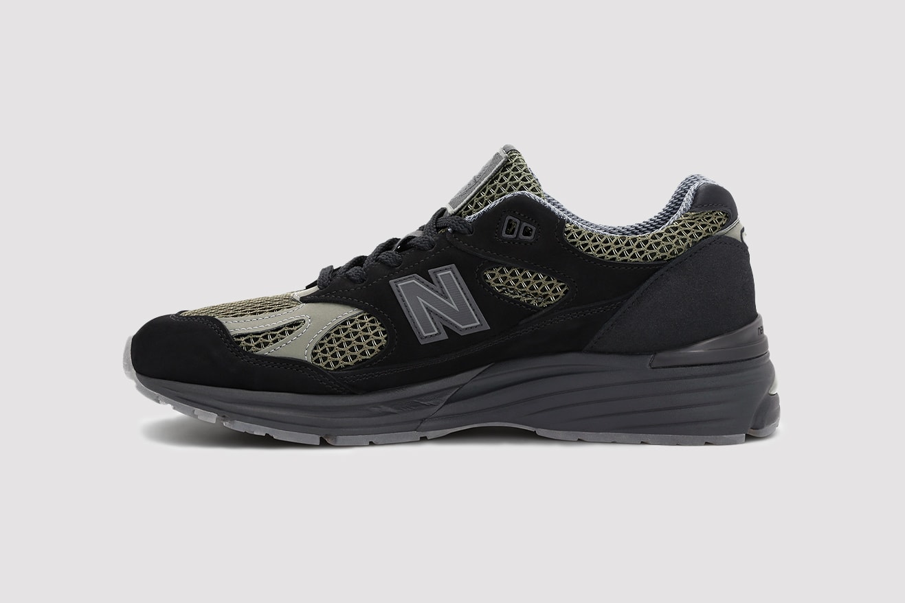 stone island new balance made in UK 991v2 sneakers collaboration where to buy footwear price release information