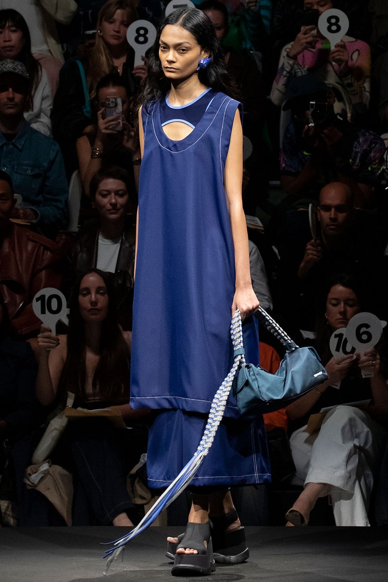 SUNNEI, runway, paddles, judge, milan, fashion week, ss24