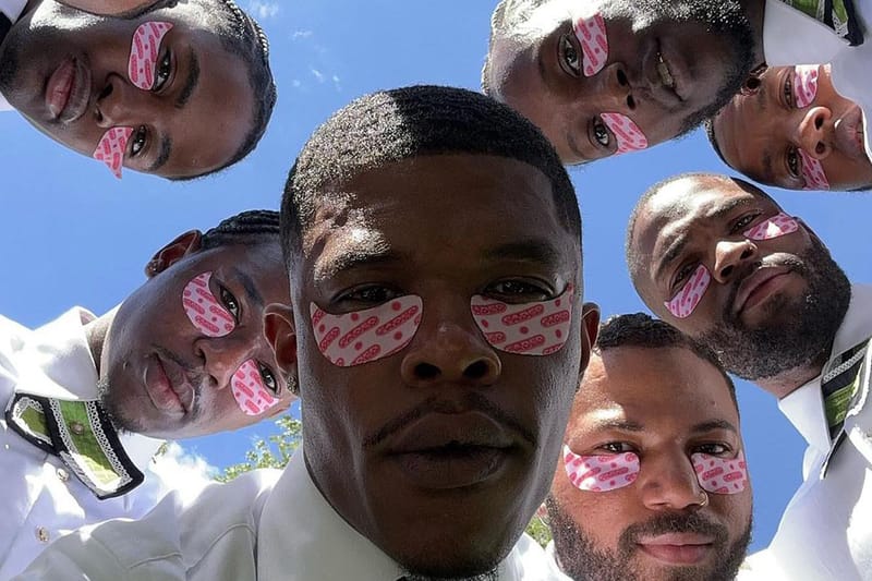 Straight Men Have Dubbed Eye Masks as the New "Camel Coat" for Fall 2023