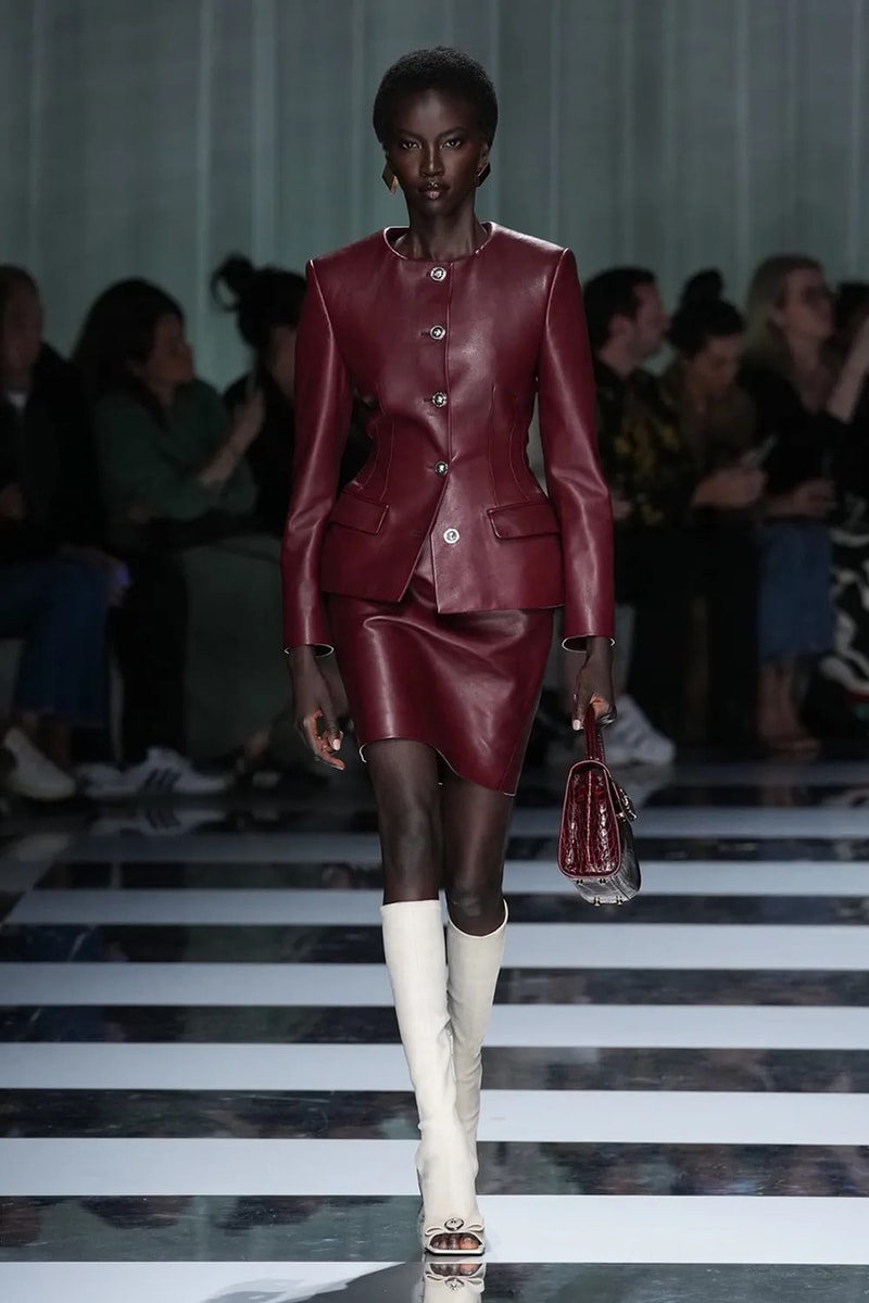 versace spring summer 2024 collection milan fashion week gigi hadid kendall jenner precious lee