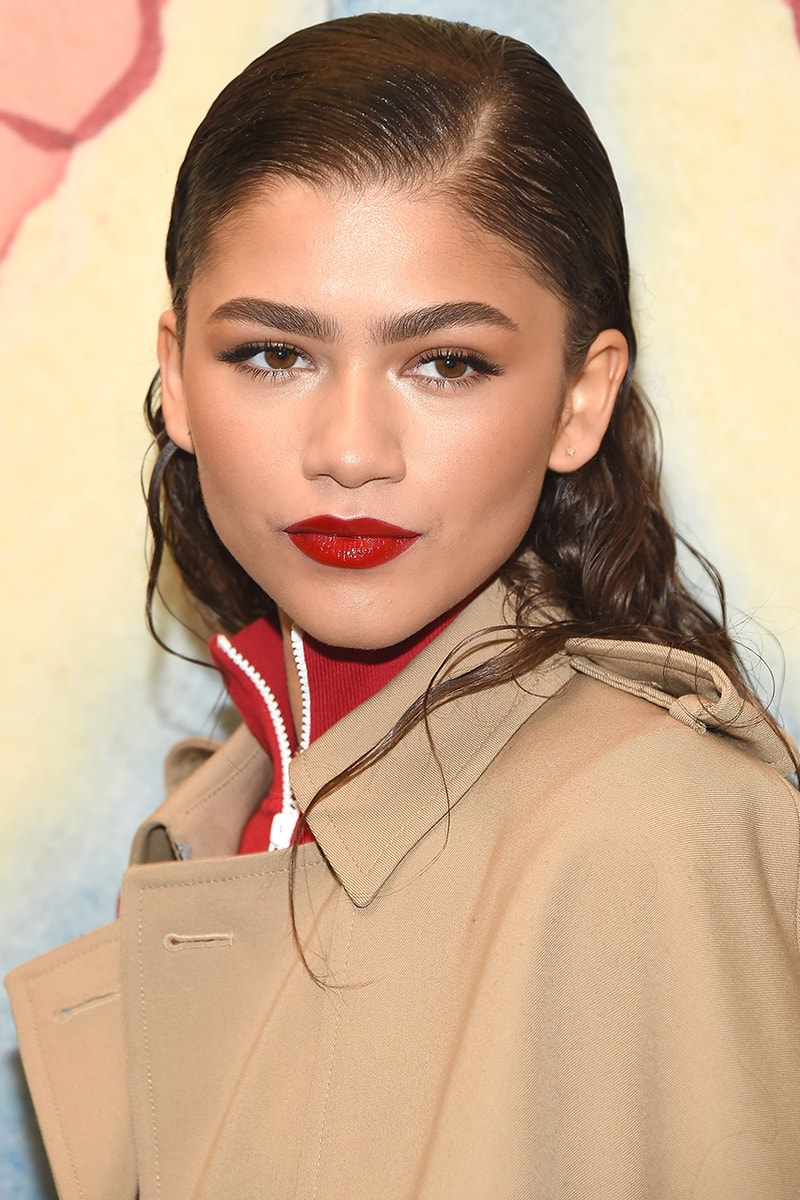 Red Lipstick Fall Makeup Trends Zendaya Selena Gomez Photos Instagram