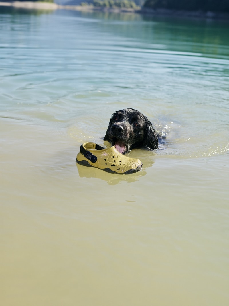 crocs roa dog shoes clogs yellow 