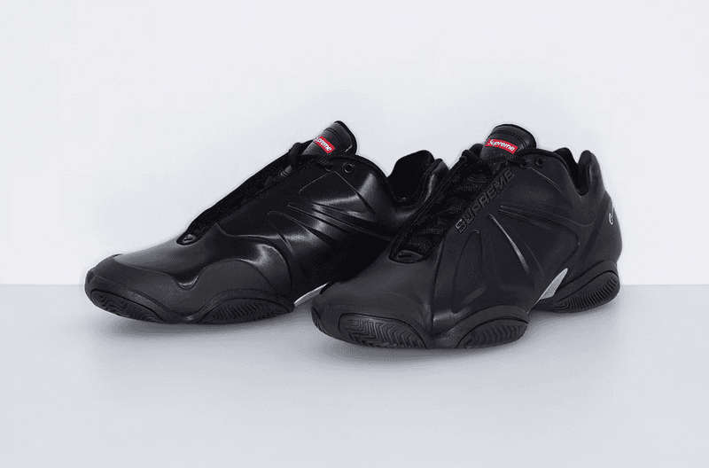 supreme nike courtposite footwear sneakers 