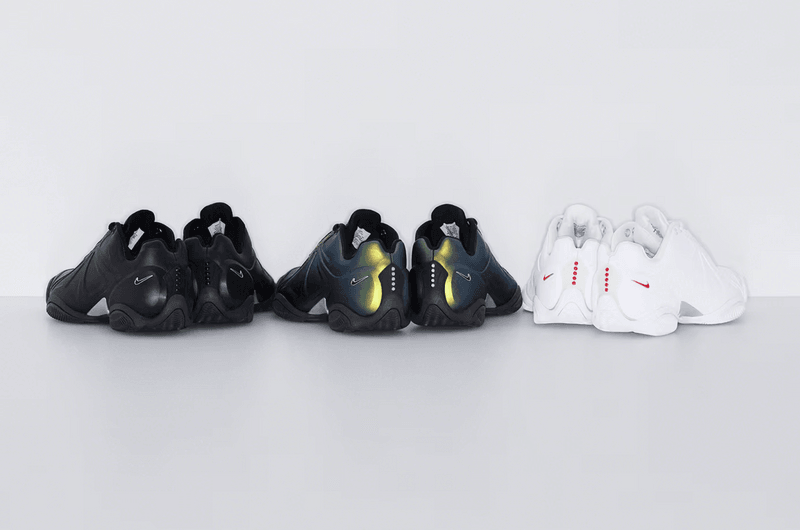 supreme nike courtposite footwear sneakers 