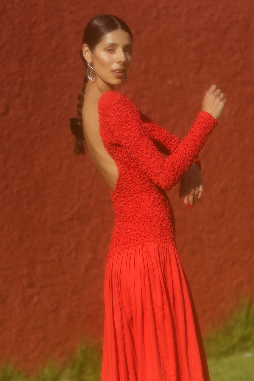 Babba Rivera Ceremonia Red Lipstick Latina Hispanic Heritage Month Photos Instagram