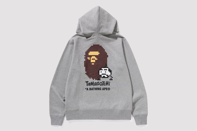 a bathing ape tamagotchi collaboration bape t-shirts hoodies where to buy 