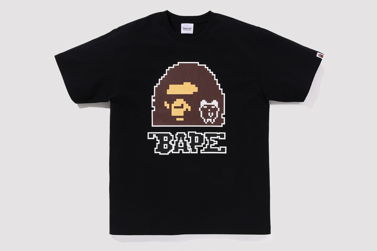 a bathing ape tamagotchi collaboration bape t-shirts hoodies where to buy 