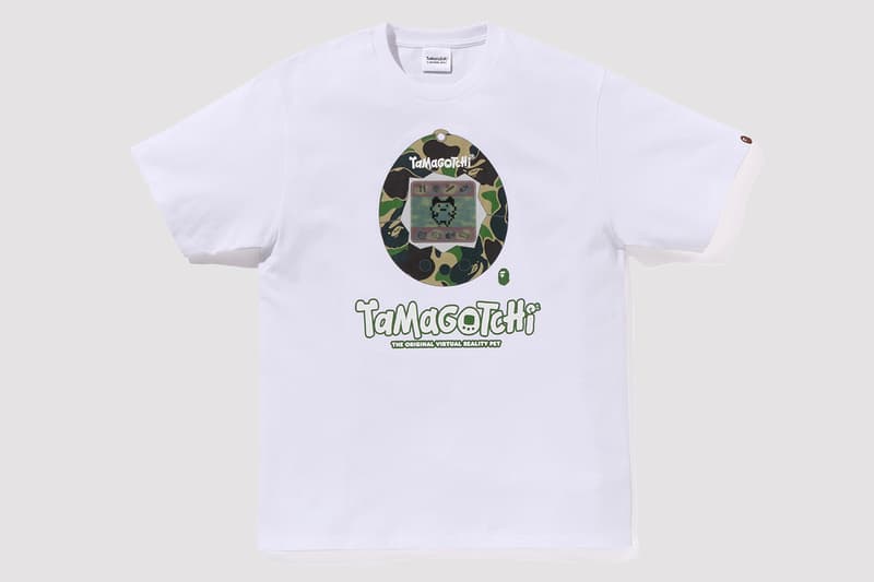 a bathing ape tamagotchi collaboration bape t-shirts hoodies where to buy 