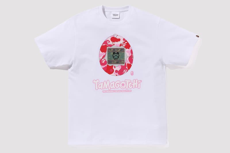 a bathing ape tamagotchi collaboration bape t-shirts hoodies where to buy 