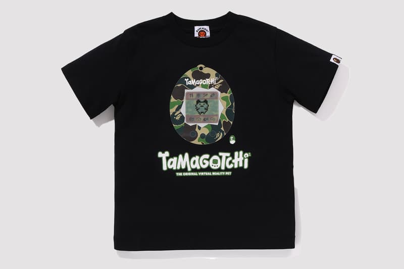 a bathing ape tamagotchi collaboration bape t-shirts hoodies where to buy 