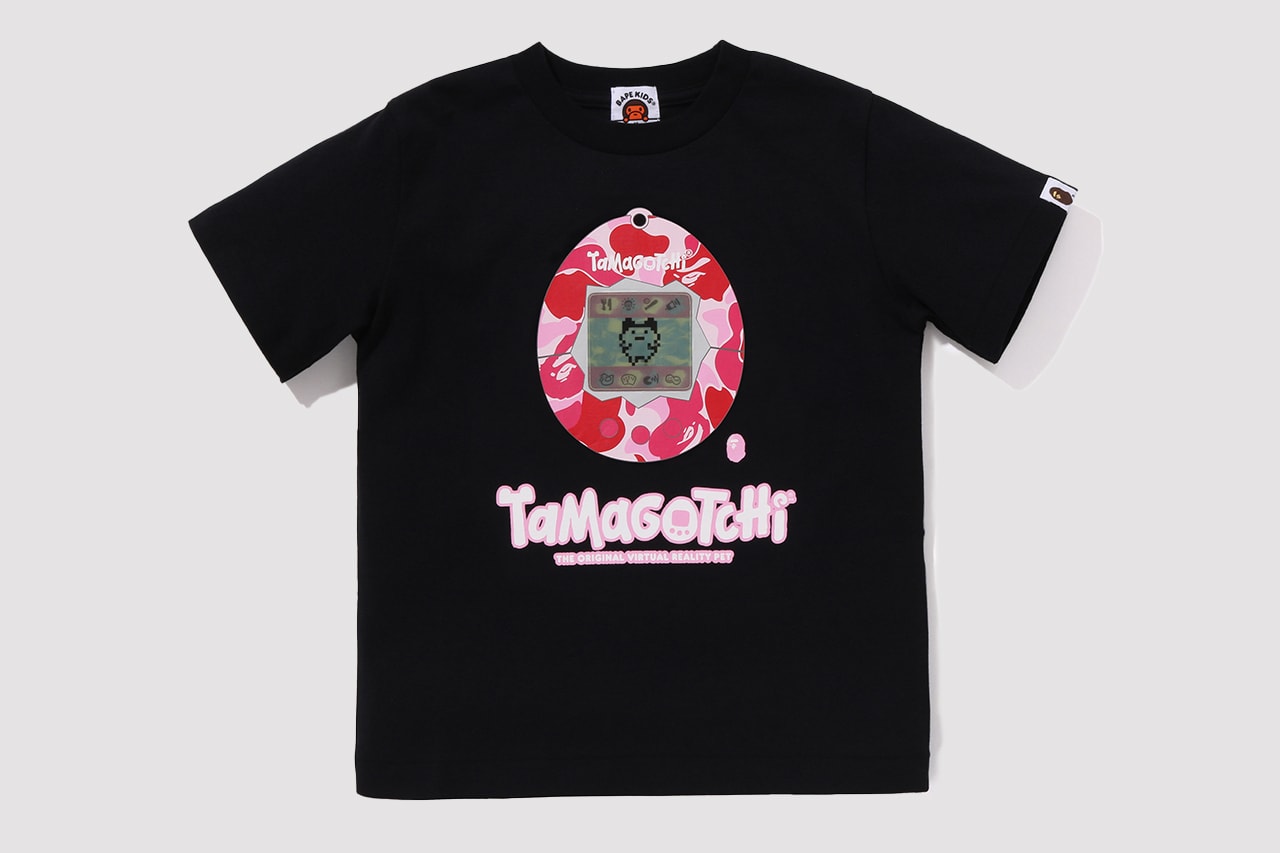 a bathing ape tamagotchi collaboration bape t-shirts hoodies where to buy 