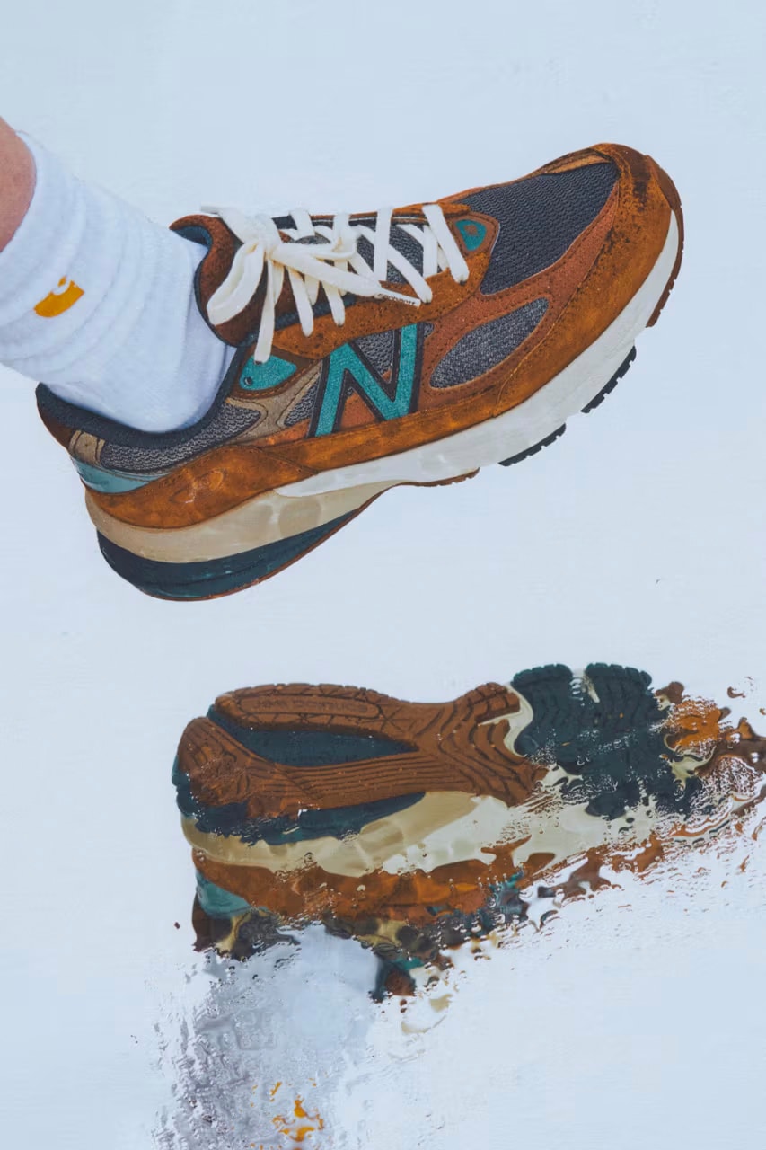 carhartt wip new balance 990v6 "sculpture center" sneakers footwear where to buy price information release 