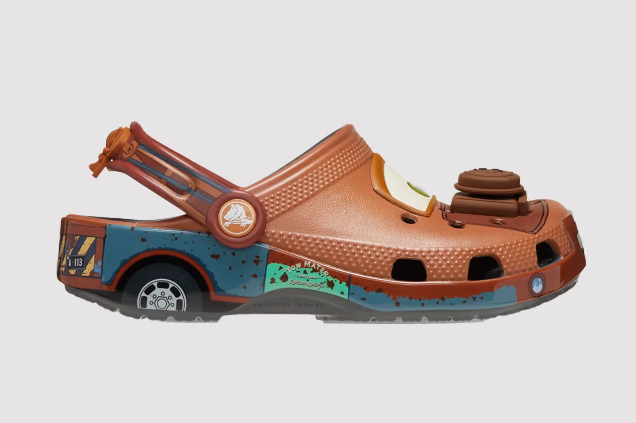 crocs pixar cars film mater clog shoes slip on
