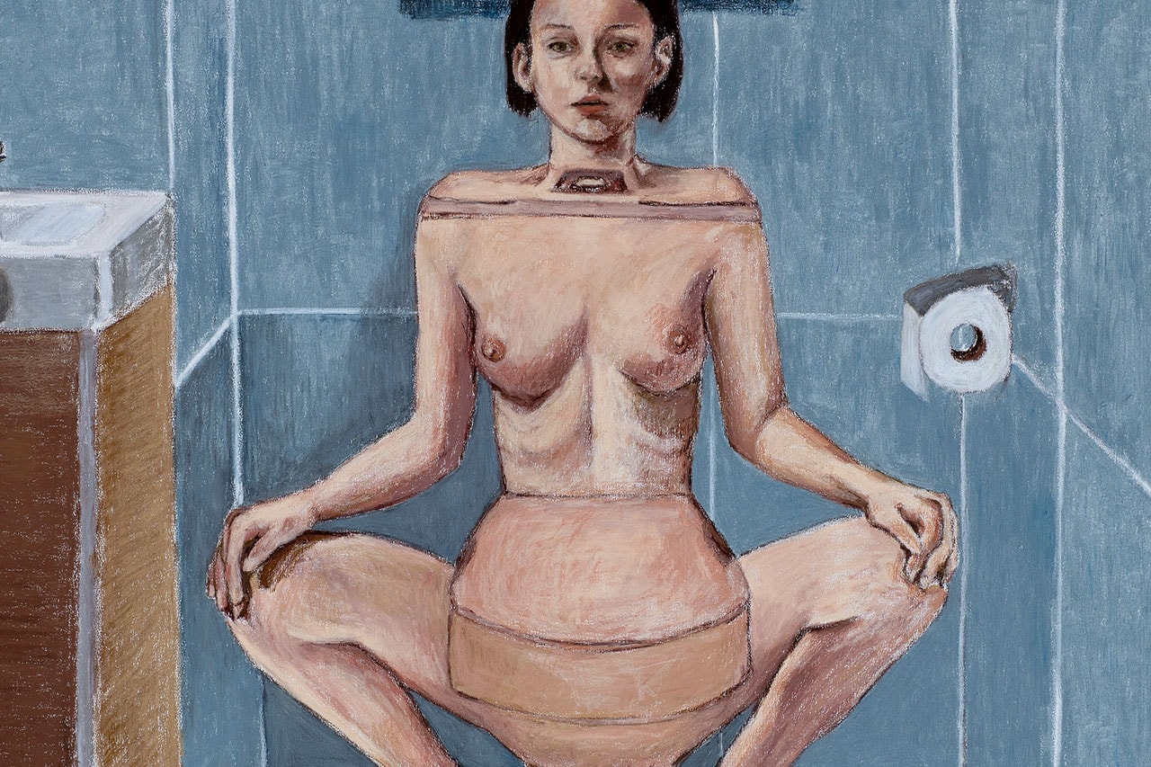elena garrigolas artist body women breasts feminism gallery exhibition painting