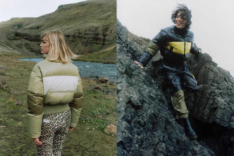 ganni 66north collaboration jackets outdoors 