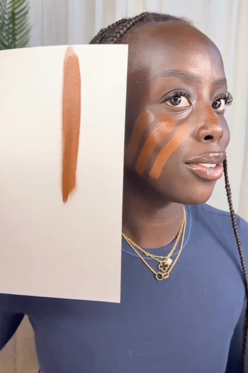 TikTok Makeup Complexion Brands Golloria Hourglass Cosmetics Youthforia Foundation Bronzer Concealer