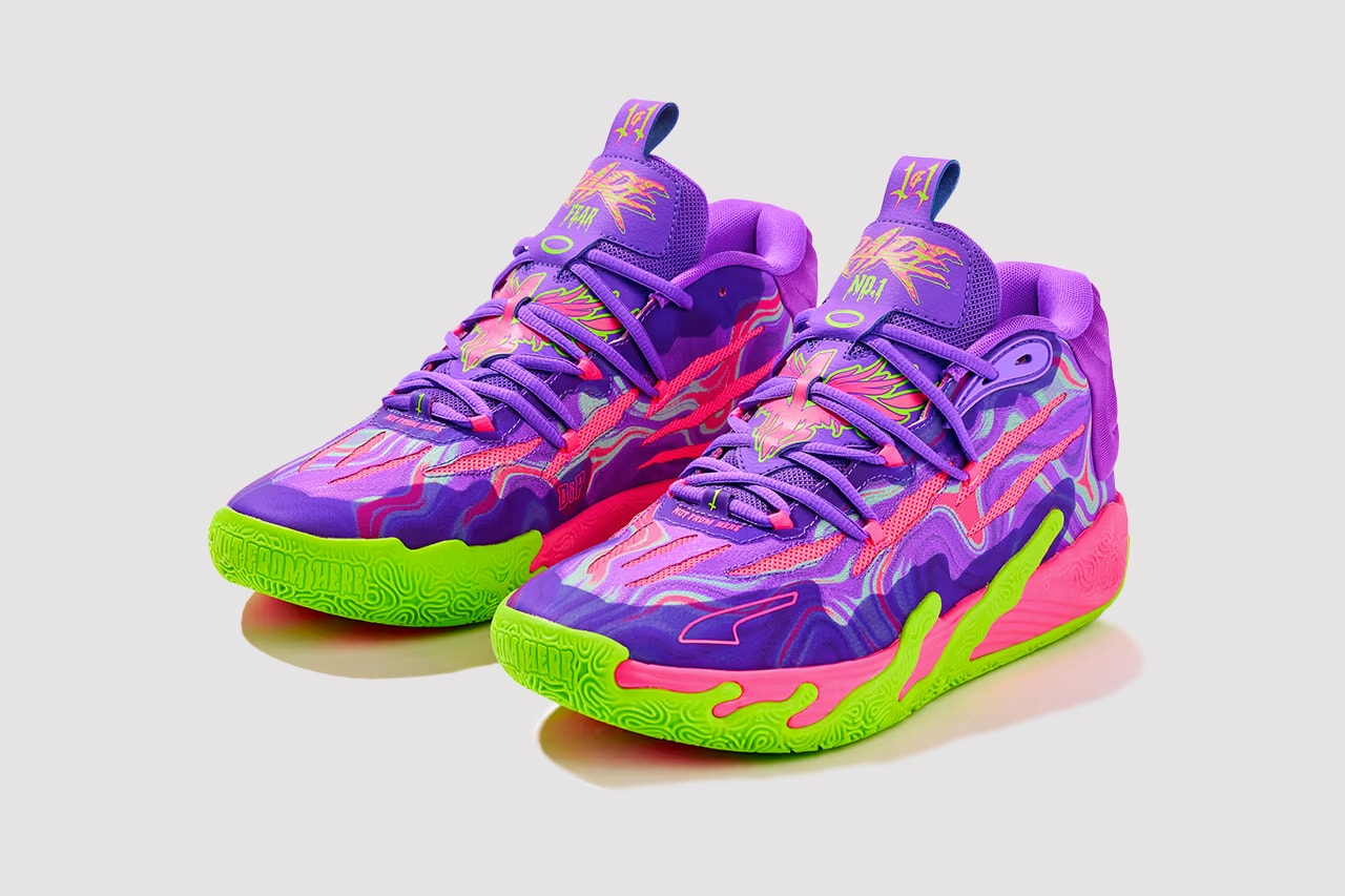 LaMelo Ball PUMA MB.03 "toxic" sneakers footwear where to buy price information release date