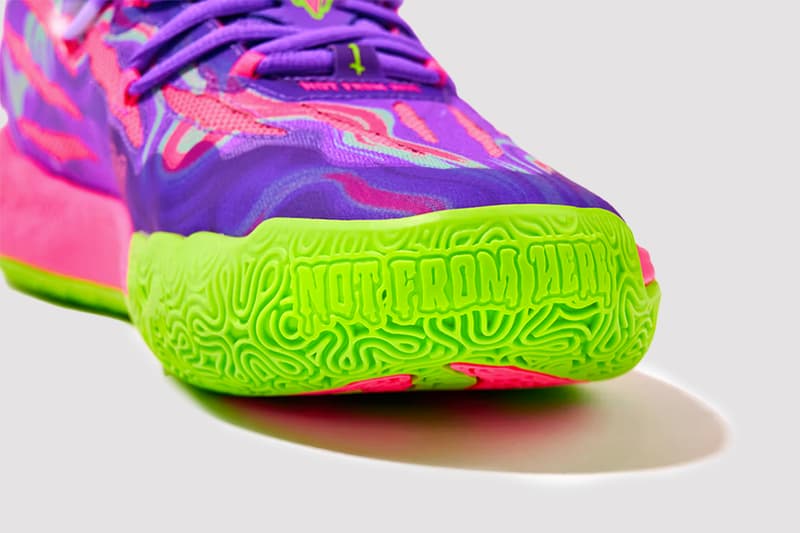 LaMelo Ball PUMA MB.03 "toxic" sneakers footwear where to buy price information release date