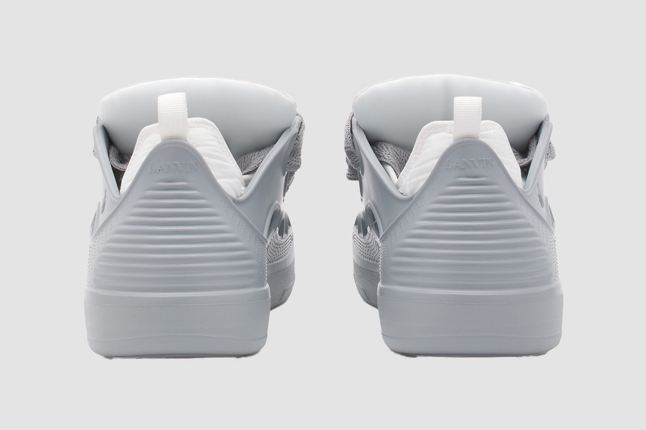 lanvin curb color block rubber sneakers release details