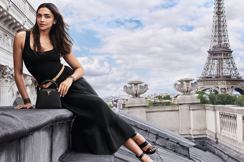 louis vuitton fall winter 2023 campaigns GO-14 Capucines handbags accessories where to buy Deepika Padukone Elaine Zhong hoyeon Léa Seydoux