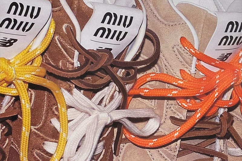 Take a Closer Look at Miu Miu and New Balance's Forthcoming Collab
