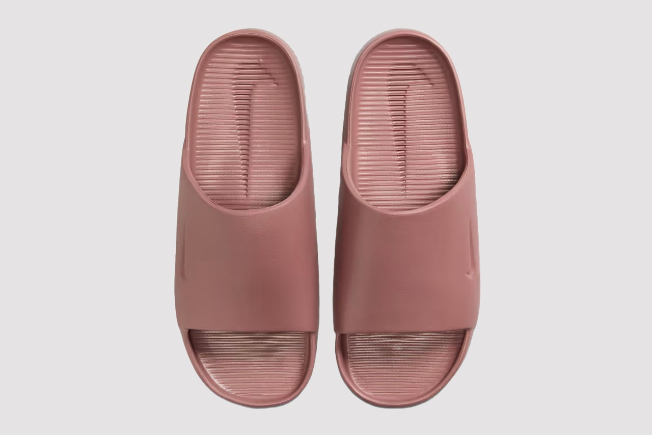 nike calm slide rose whisper footwear shoes release information price where to buy 