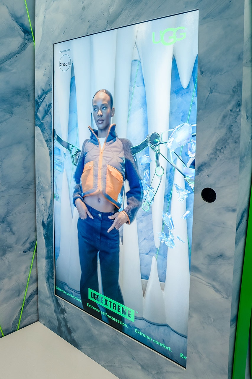 ugg zero10 virtual try-on uggextreme campaign boots footwear augmented reality 