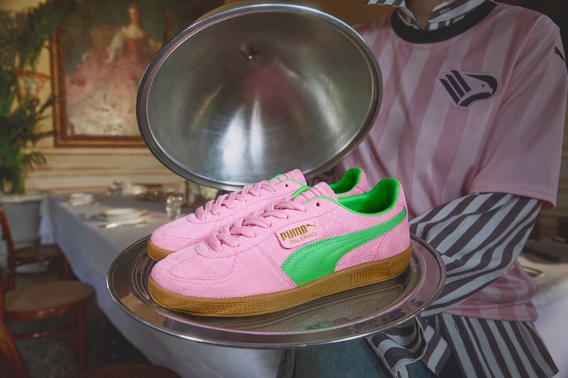 dua lipa italy puma palermo trainer bodega supermarket style