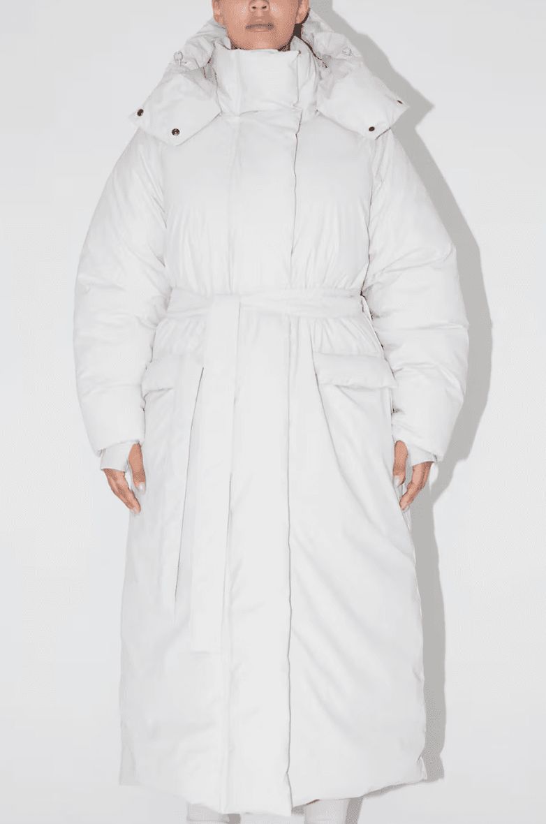 kylie jenner khy puffer jackets blue white black coats