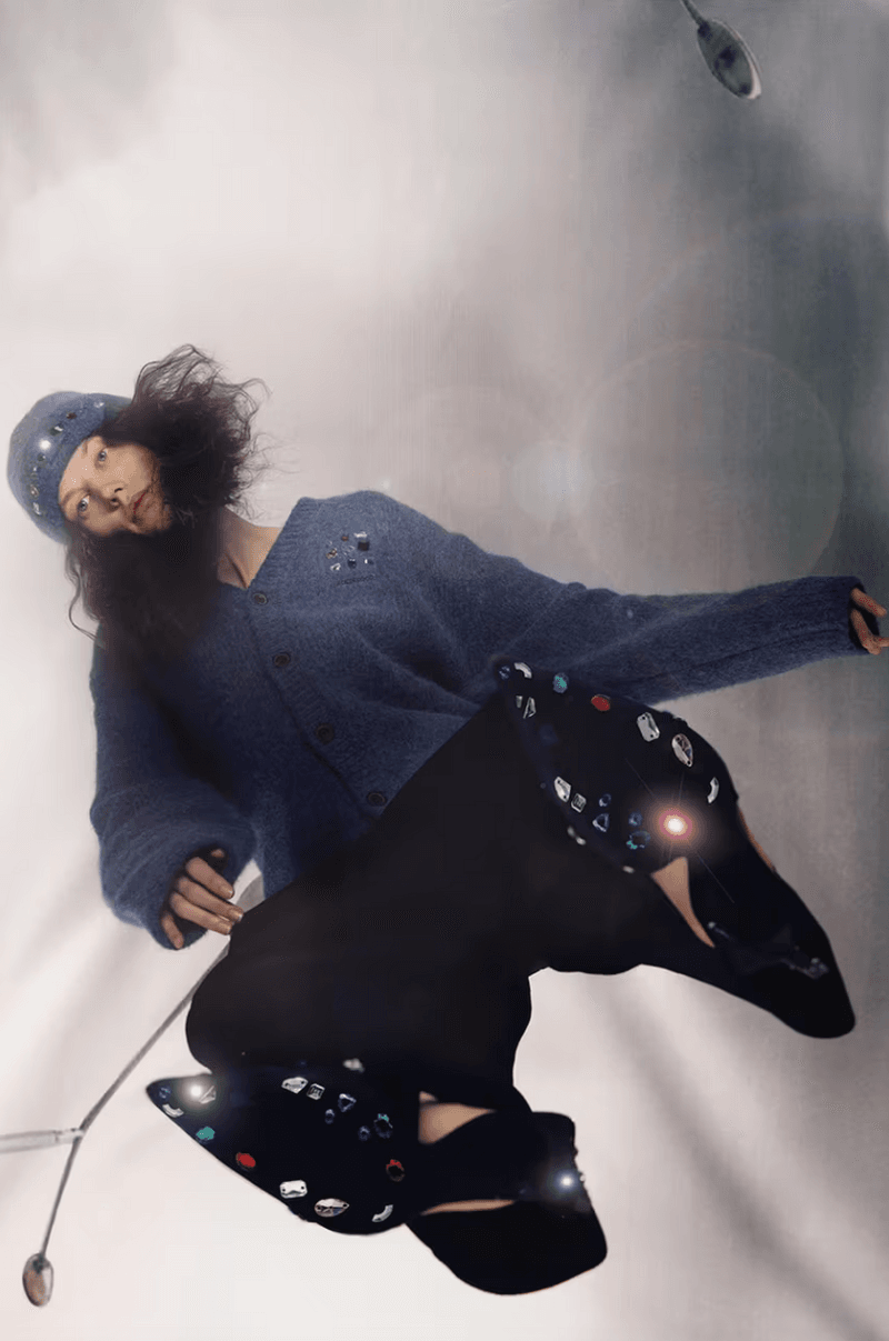 ader error south korea swarovski crystals beanies jackets 