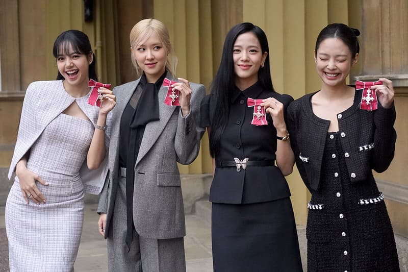 blackpink mbe king charles london award buckingham palace