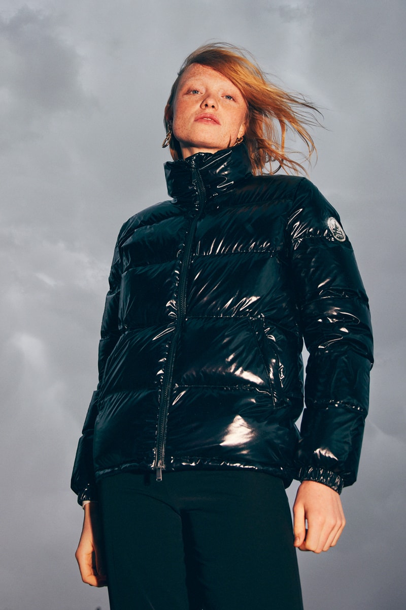 jott puffer down swarovski crystal anita gilet faux fur cardiff bag capsule collection
