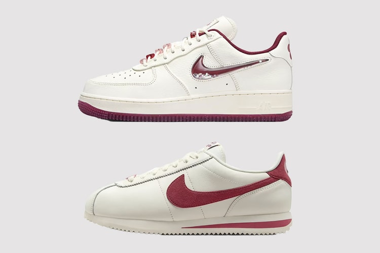 Nike Preps for V-Day With New Air Force 1 Low and Cortez Silhouettes