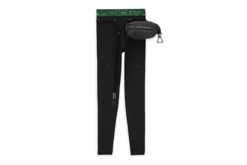 off white nike track suit top bottoms caps hats green black