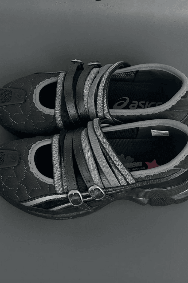 kiko kostadinov heaven by marc jacobs mary jane shoes trainers grey laces