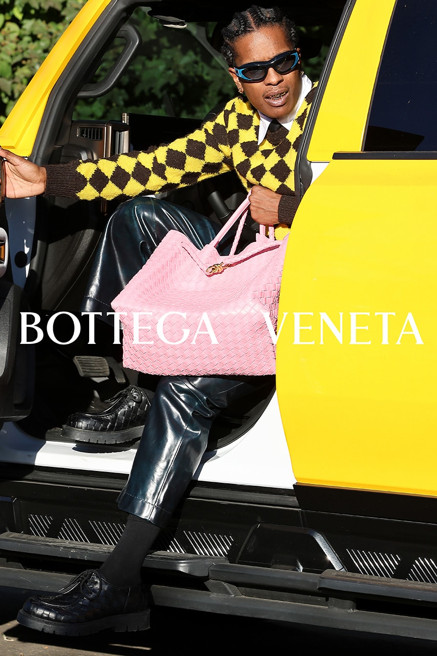 A$AP Rocky Kendall Jenner Bottega Veneta PreSpring 2024 Campaign paparazzi rapper musician