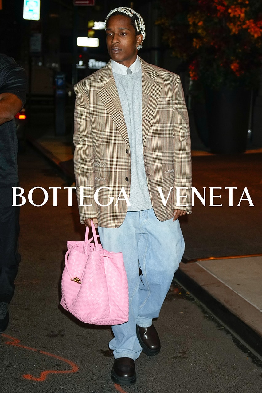 A$AP Rocky Kendall Jenner Bottega Veneta PreSpring 2024 Campaign paparazzi rapper musician