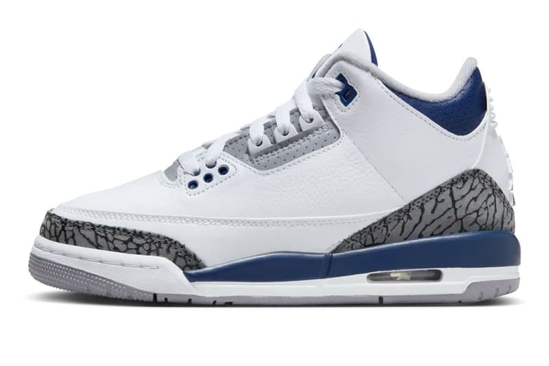 jordan brand air jordan 3 midnight navy new drop release december 2023