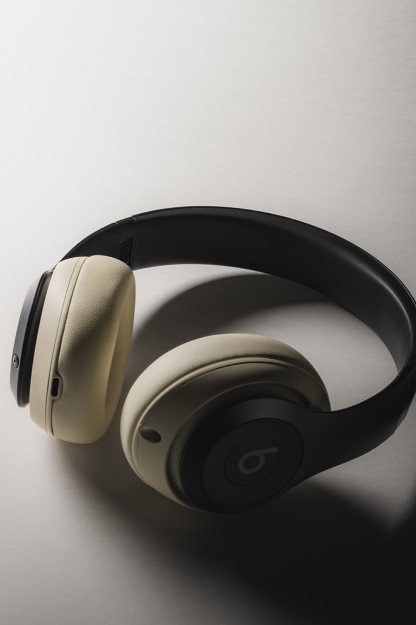 stussy beats studio pro headphones black white over ear logo