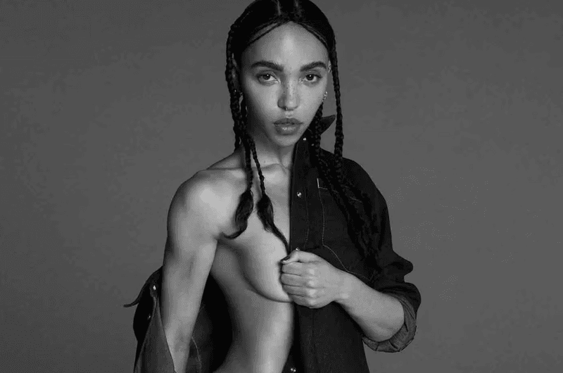 fka twigs calvin klein nudity woman body underwear