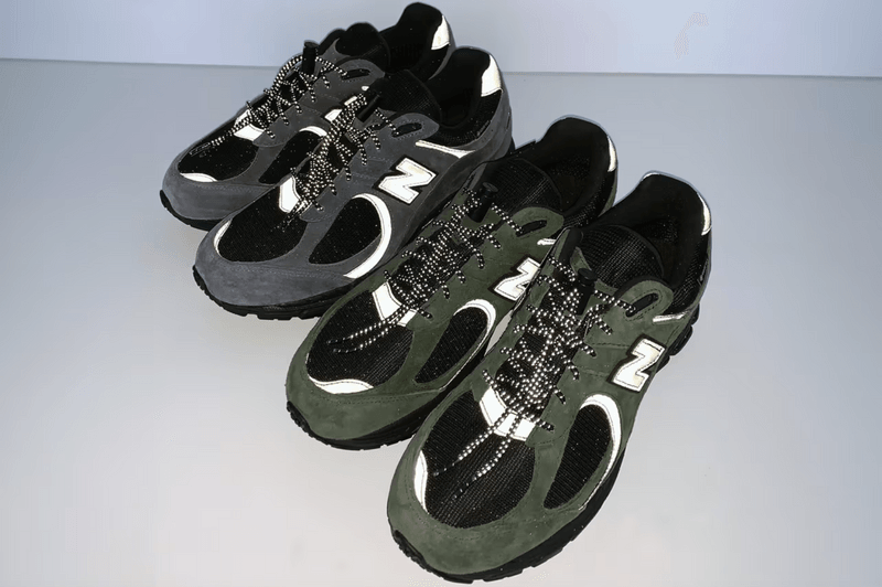 new balance jjjjound 2002r gore text sneaker outdoors blue green