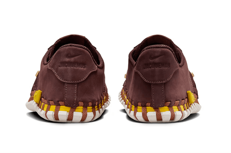 jacquemus nike sneakers brown gold air force 1 golf shoe